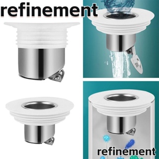 Refinement จุกปิดท่อระบายน้ํา ป้องกันแมลง อุปกรณ์เสริม สําหรับห้องน้ํา