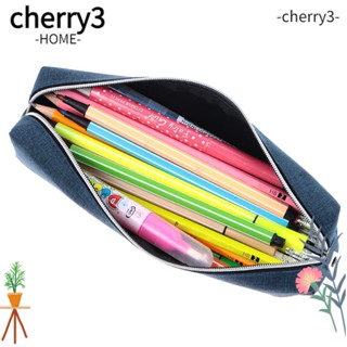 Cherry3 กล่องดินสอแฟชั่น มีซิป สําหรับใส่เครื่องเขียน