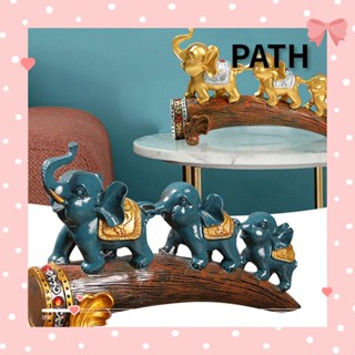 Path เครื่องประดับเรซิ่น รูปช้าง สําหรับตกแต่งห้องเด็ก