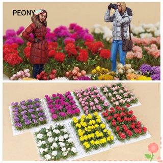 PEONYPAVILION คลัสเตอร์ดอกไม้ หลายสไตล์ แฮนด์เมด DIY สําหรับตกแต่งภูมิทัศน์