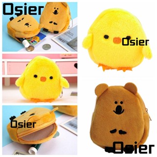 Osier1 กระเป๋าใส่เหรียญ ลายการ์ตูนไก่โคอาล่าน่ารัก สายเคเบิล USB