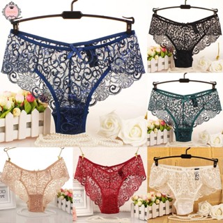 Womens Ladies Lace French Knickers Briefs Seamless Underwear Panties Thongs