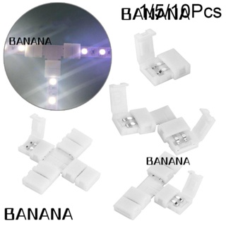 Banana1 คลิปเชื่อมต่อสายไฟ LED 8 มม. 10 มม. 1 5 10 ชิ้น