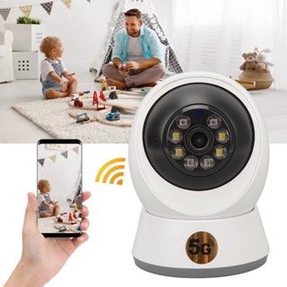 Nice Photo กล้องรักษาความปลอดภัย Hd 1080P พาโนรามา 360 องศา 5G Dual Band Wifi 100-240V สําหรับผู้สูงอายุ และสัตว์เลี้ยง