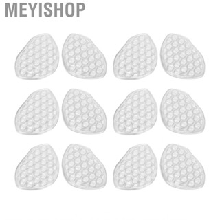 Meyishop Metatarsal Pads 6 Pair Soft Transparent Forefoot for Sneakers Hiking