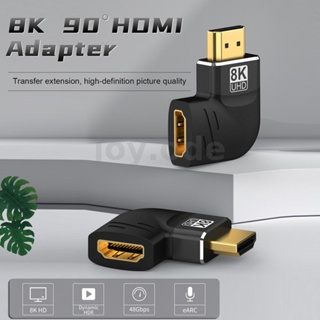 อะแดปเตอร์เชื่อมต่อ FDBRO HDMI 270° ตัวแปลงขยาย 90 องศา ตัวผู้ เป็นตัวเมีย สําหรับแล็ปท็อป HDTV PS4 3