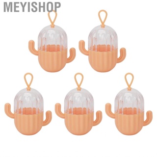 Meyishop Makeup Sponge Storage Case  Drop Resistant Transparent Lid Cosmetic Container with Handle for Travel Earring