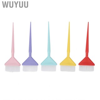 Wuyuu Hair Coloring Brush Precise Brushing Frosted Handle Fine Bristles Simple Dye Set Distribution for