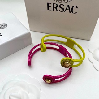 Versace Tussa สร้อยข้อมือแฟชั่น เปิดได้ สีแคนดี้ เข้ากับทุกการแต่งกาย ขายตรงจากโรงงาน