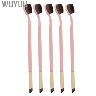 Wuyuu 5 Pcs Double Ended Makeup Brushes Eyeshadow Brush