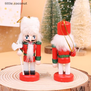 [little.coconut] จี้ตุ๊กตา รูปต้นคริสต์มาส ทหาร ขนาด 10 ซม. สําหรับตกแต่ง