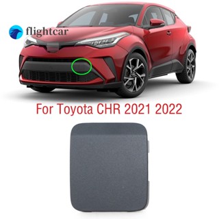 Flightcar ฝาครอบตะขอลากจูง ติดกันชนหน้ารถยนต์ สําหรับ Toyota C-HR CHR 2021 2022