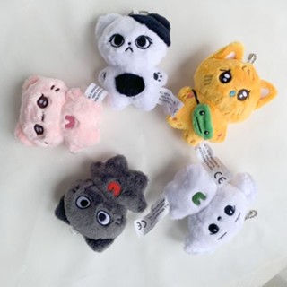 สินค้าขายดี พวงกุญแจตุ๊กตาแมว DANIELLE Jinwenchi MINJI Ginger Slin Haerin สีดํา สีขาว คุณภาพสูง