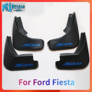 Rto บังโคลนหน้า หลังรถยนต์ สําหรับ Ford Fiesta Hatchback 2009-2017 4 ชิ้น