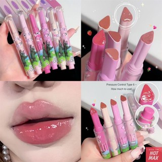 SWEET MINT Mirror Water Luminous Texture Moisturizing Glass Lips Waterproof And Easy To Color Lipstick [hotmax]