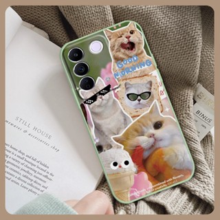 soft shell protective case Phone Case For VIVO S16/S16 Pro/V27/V27 Pro
/V27E 5G
 Camera all inclusive Cartoon Back Cover Simplicity Lens package