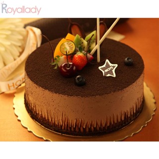 #ROYALLADY#Baking ถาดแม่พิมพ์เหล็กคาร์บอน 6 นิ้ว 7 นิ้ว 8 นิ้ว สีดํา สําหรับทําเบเกอรี่