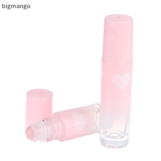 [bigmango] ขวดแก้วเปล่า สีชมพู 5/10 มล. พร้อมส่ง