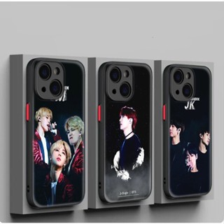 เคสโทรศัพท์มือถือแบบนิ่ม ลาย BTS kim taehyung XA48 สําหรับ iPhone 12 13 Plus 14 Pro Max