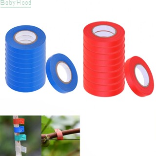 เทปผูกกิ่งไม้ PVC 98 ฟุต สีแดง สีฟ้า สําหรับผูกกิ่งไม้ 10 ชิ้น