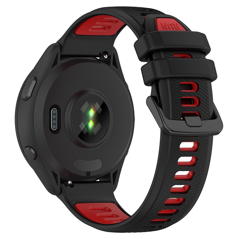 สายนาฬิกาข้อมือซิลิโคน แบบนิ่ม ระบายอากาศได้ดี สําหรับ Garmin Vivoactive 5 4s 3 Music 18 มม. 20 มม. 22 มม.