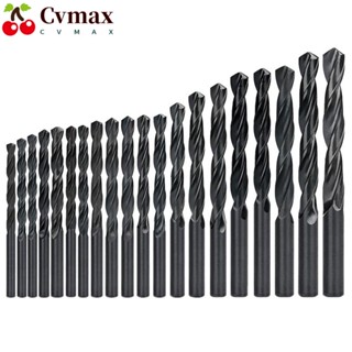 Cvmax ดอกสว่านเกลียว ก้านตรง เหล็ก ความเร็วสูง ขนาดเล็ก 4241 HSS สําหรับเจาะไม้