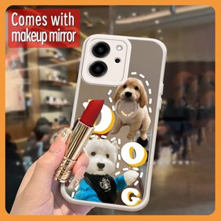 Makeup mirror tulip Phone Case For Huawei Honor80SE 5G Mirror surface lovely texture Little Fresh Raised lens Liquid silicone