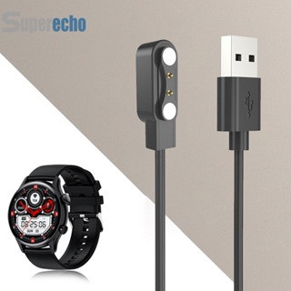 สายชาร์จแม่เหล็ก USB 2 Pin 1 เมตร สําหรับสมาร์ทวอทช์ COLMI I30 [superecho.th]