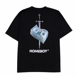 HOMEBOY เสื้อยืดผู้ชายลาย BLACKSWORD