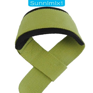 [Sunnimix1] สายรัดข้อมือ สําหรับยกน้ําหนักดัมเบล 1 คู่