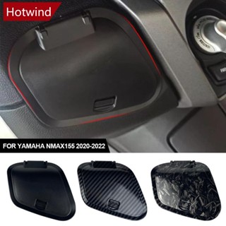 Hotwind ฝาครอบช่องชาร์จด้านข้างรถจักรยานยนต์ กันน้ํา อุปกรณ์เสริม สําหรับ YAMAHA NMAX155 2020-2022 K4W2