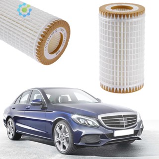 เครื่องกรองน้ํามันเครื่องยนต์ สําหรับ Mercedes-Benz C CL CLK CLS E G GL GLK ML 0001802609 Rau [Hidduck.th]