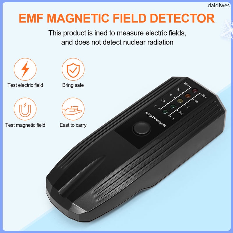 Ghost Detector เครื่องทดสอบรังสีไฟฟ้า Emf Meter เครื่องอ่านแม่เหล็กไฟฟ้า Digital