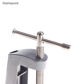 Flashquick โคมไฟตั้งโต๊ะ แคลมป์หนีบโต๊ะ กันลื่น ฮาร์ดแวร์ โลหะ แกว่งแขน ฐานคงที่ ดี