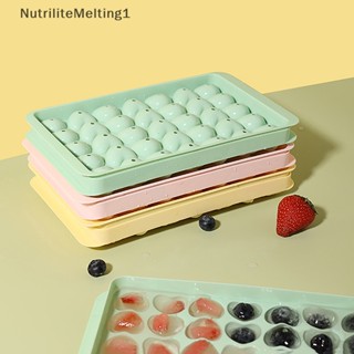 [NutriliteMelting1] แม่พิมพ์ช็อคโกแลต 35 หลุม รูปหัวใจ พร้อมฝาปิด สําหรับทําขนมหวาน เยลลี่ เค้ก สบู่ 1 ชิ้น