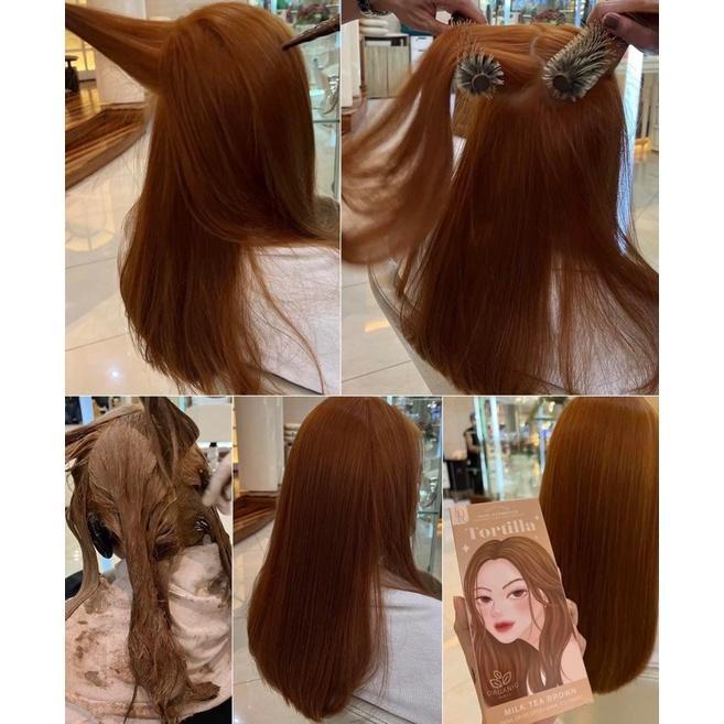 ใหม่ล่าสุด สีย้อมผมออแกนิค ซื้อ2กล่องทุกกล่อง KOTA Color Cream มี 6 เฉดสี รูปที่ 4