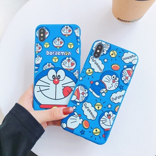 เคสซิลิโคนนิ่ม ลายการ์ตูนโดเรม่อน สําหรับ Xiaomi Mi 7 8 9 10 CC9E A3 Redmi 6 6A 7 7A 8 8A Note 4 5 Pro 6 7 8 9s 9 K20 K30