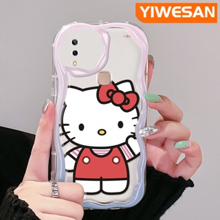 เคสโทรศัพท์มือถือแบบนิ่ม ใส กันกระแทก ลายการ์ตูนเฮลโลคิตตีน่ารัก สีสันสดใส สําหรับ VIVO Y85 V9 V9 Youth V9 Pro Y85A Z1i Z3x