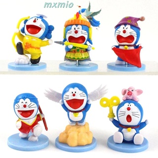 Mxmio ตุ๊กตาฟิกเกอร์ Doraemon Q Version ของเล่นสําหรับเด็ก