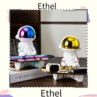 Ethel1 ฟิกเกอร์เรซิ่น รูปปั้นมนุษย์อวกาศ สร้างสรรค์ สําหรับตกแต่งบ้าน