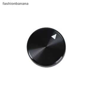 [fashionbanana] ลูกบิดโพเทนชิโอมิเตอร์ อลูมิเนียม สีดํา เส้นผ่าศูนย์กลาง 20 มม. x 15.5 มม.