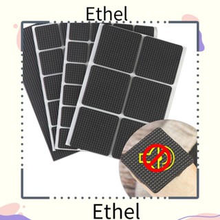 Ethel1 แผ่นรองขาเฟอร์นิเจอร์ แบบนิ่ม มีกาวในตัว ป้องกันเสียงดัง 3 18 45 72 ชิ้น