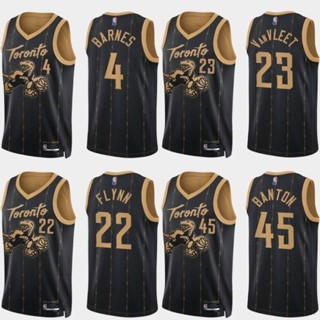 เสื้อกีฬาบาสเก็ตบอล NP2 NBA Jersey Toronto Raptors Barnes Banton Flynn VanVleet พลัสไซซ์ PN2