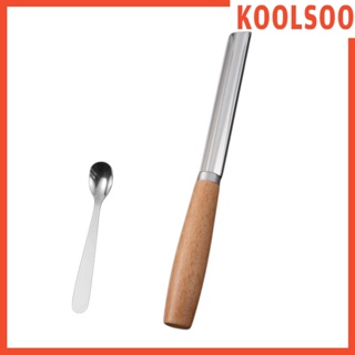 [Koolsoo] เครื่องทํามีทบอล คุกกี้ สเตนเลส สําหรับตั้งแคมป์ โรงแรม