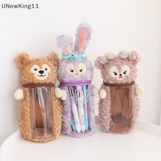 Unewking Kawaii Sanrio กล่องดินสอ ตุ๊กตาการ์ตูนน่ารัก ผ้ากํามะหยี่ขนนิ่ม