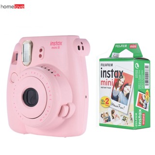 20 แผ่น Fujifilm Instant Film กระดาษภาพถ่าย Fujifilm Instax Wide Film Snapshot Album พิมพ์ทันทีสำหรับ Fujifilm Instax Mini 8/ 9 /7s / 25/90 homelove