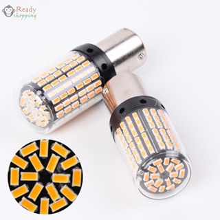 โคมไฟ 12V BAU15S PY21W 3400LM 18W 3000K LED อุปกรณ์เสริม สําหรับรถยนต์ 2 ชิ้น