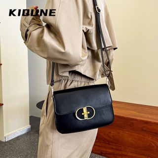 KIQUNE   กระเป๋าสะพาย ข้าง กระเป๋าผู้หญิงสะพายข้าง 2023 new  ins Unique ทันสมัย Trendy L91TN0W 37Z230910