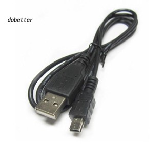 &lt;Dobetter&gt; สายเคเบิลข้อมูล USB20 เป็น Mini USB ความเร็วสูง 5 Pin สําหรับกล้อง MP3 MP4 1 ชิ้น