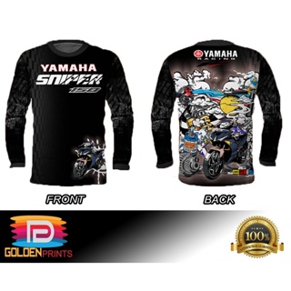 Sniper ยอดนิยม yamaha เสื้อแขนยาว เวอร์ชั่นซับลิเมชั่นเต็ม 1 เสื้อผ้าปั่นจักรยาน yamaha แขนยาว